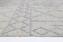 Misty Crest Grey Diamond Tribal Rug