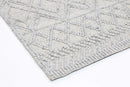 Seabreeze Lane Grey Diamond Tribal Rug