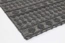 Olive Crest Grey Tribal Wool Rug