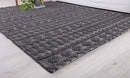 Solstice Lane Grey Tribal Wool Rug