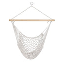 Hammock Chair Outdoor Hanging Camping Mesh Indoor Cream
