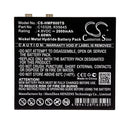 Cameron Sino Cs Hmp800Ts 2000Mah Replacement Battery For Hme