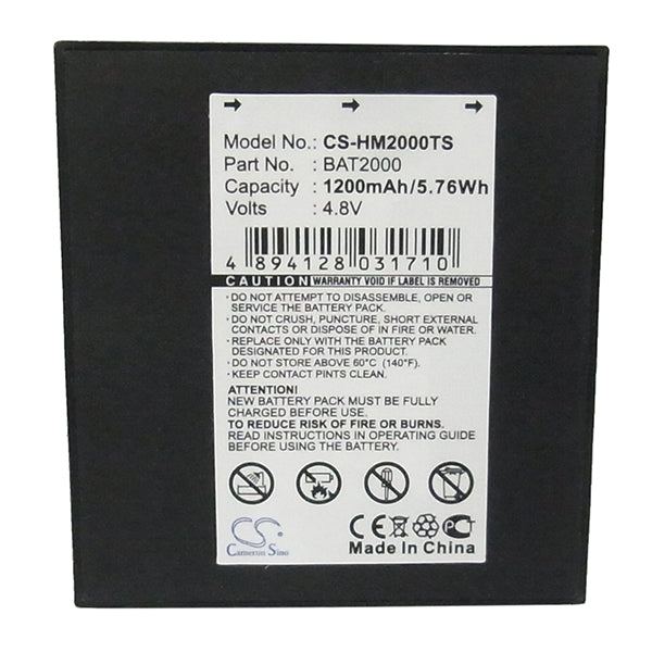 Cameron Sino Replacement Battery For Hme Com 2000