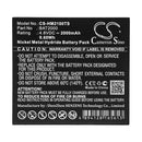 Cameron Sino Replacement Battery For Hme Com 2000