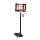 132 To 251Cm Weather Resistance Kids Basketball Hoop With Ball Storage