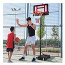 132 To 251Cm Weather Resistance Kids Basketball Hoop With Ball Storage