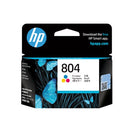 Hp 804 Tri-Color Ink Cart 165 Pages For Hp Envy 6220 6222 7120 7820 7822