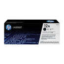 HP 12A Black Laserjet Toner Cartridge Q2612A