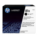 HP 81X Black Laserjet Toner Cartridge Cf281X