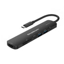 Simplecom Cht570 Usb C Superspeed 7 In 1 Multiport Hub Adapter
