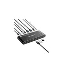 Simplecom Km590 2Port Usbc Dual 4K Hdmi Monitor Kvm Switch Dockstation