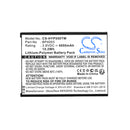 Cameron Sino Cs Hyp550Tw 4000Mah Battery For Hytera Pcn550 Radio