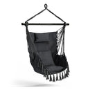 Hammock Chair Installation Kit With Soft Pillow And Cushions