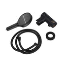 Hand Held Shower Head Set 4 Mode Sprayer Wall Elbow Connector