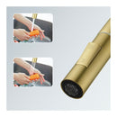 Hand Touch Control Kitchen Sink Mixer Tap Pull Out Basin Faucet Gold