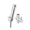 Handheld Bidet Kit Brass Diverter Tap Stainless Steel Hose Chrome