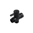 Brass Toilet Bidet Spray Diverter Wash Kit With Pvc Water Hose Black