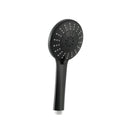 Handheld Shower Head High Pressure 5 Modes Poweful Round Black