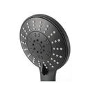 Handheld Shower Head High Pressure 5 Modes Poweful Round Black