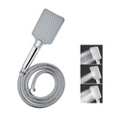 Handheld Shower Head Mode Powerful Square Water Hose