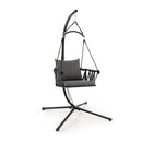 Hanging Swing Chair With Stand And Cozy Seat And Back Cushions