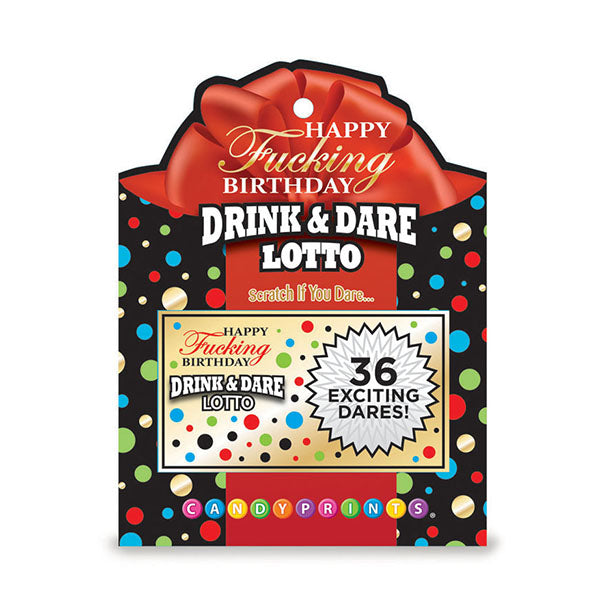 Happy Fucking Birthday Party Lotto Game