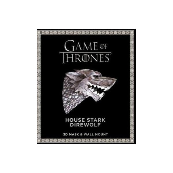 Game Of Thrones Mask And Wall Mount House Stark Wolf