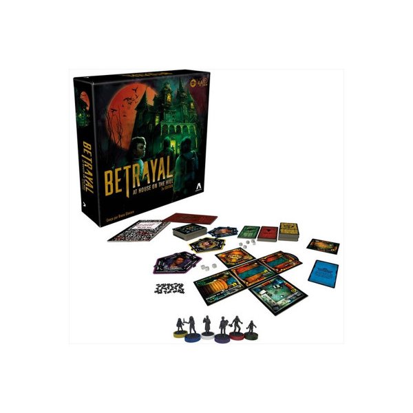 Avalon Hill Betrayal At House On The Hill Board Game 3Rd Edition