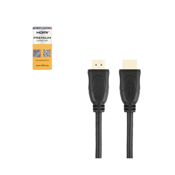 Hdmi 2 High Speed Cable With Ethernet Channel 4K At 60Hz Black