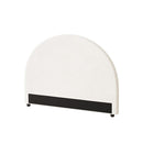 Headboard Bedhead Boucle White