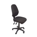 Heavy Duty High Back Commercial Grade Operator Chair Black Fabric