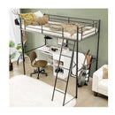 Heavy Duty Steel Bed Frame With High Guard Rails For Relaxation