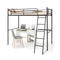 Heavy Duty Steel Bed Frame With High Guard Rails For Relaxation