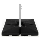 Heavy Duty Water And Sand Filled Umbrella Stand For Pool