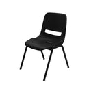 Heavy Duty Stackable Polypropylene Chair Black
