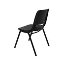 Heavy Duty Stackable Polypropylene Chair Black