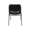 Heavy Duty Stackable Polypropylene Chair Black