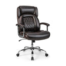 Height Adjustable Executive Chair With Upgraded Padded Armrest