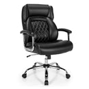 Height Adjustable Executive Chair With Upgraded Padded Armrest