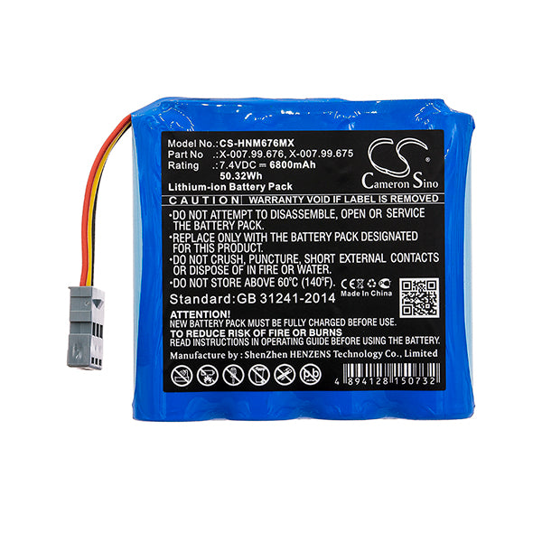 Cameron Sino Cs Hnm676Mx 6800Mah Replacement Battery For Heine
