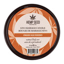 Hemp Seed 3 In 1 Massage Candle Fresh Squeezed  Scented 170G