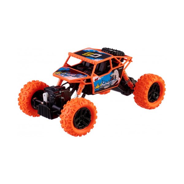 4 X 4 Off Road Orange Rock Crawler Rc For Kids