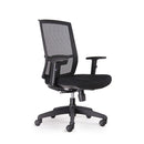 High Back Executive Chair Black Fabric