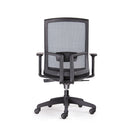 High Back Executive Chair Black Fabric