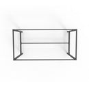 High Bar Steel Table Frame Only 1800Mm W X 900Mm D X 1050Mm H Black