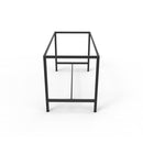 High Bar Steel Table Frame Only 1800Mm W X 900Mm D X 1050Mm H Black