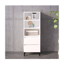 Highboard White 40X36X110 Cm Engineered Wood