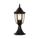 Highgate Newell Black Pillar Mounted Fitting