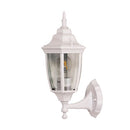 Highgate Up White Traditional Outdoor Wall Light
