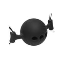 Hinder Breathable Silicone Ball Gag With Nipple Clamps